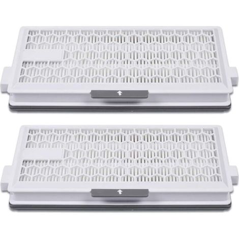 Pour Filtre Aspirateur Air Clean Plus 50 pour Miele Complete C3 Powerline S8340 Filtre d'aspirateur, Air Clean SF-HA 50 pour Complete C2 C3, lot de 2 (1/4)