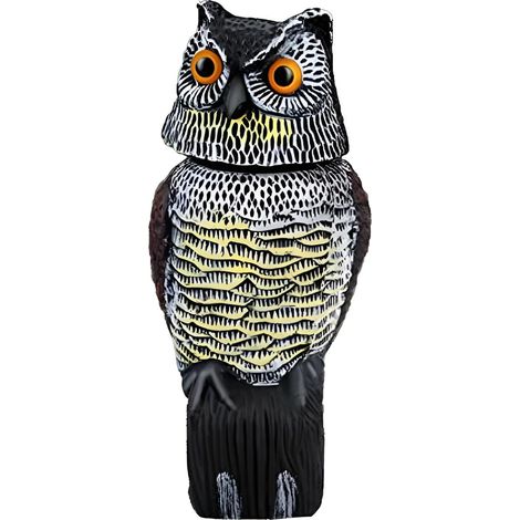 pouvantail en forme de hibou pour effrayer les oiseaux (1/5)