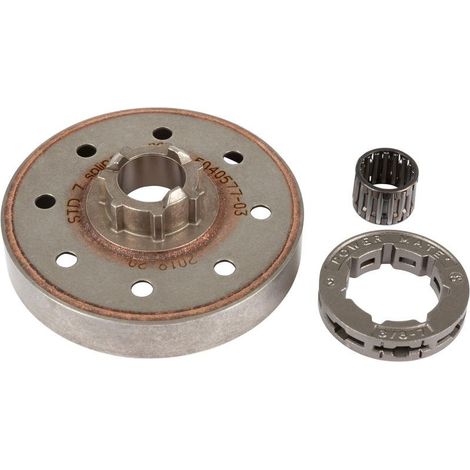 CAMPANA 3/8 7 DENTI FRIZIONE MOTOSEGA JONSERED HUSQVARNA 556 560 562XP ORIGINALE 575261006
