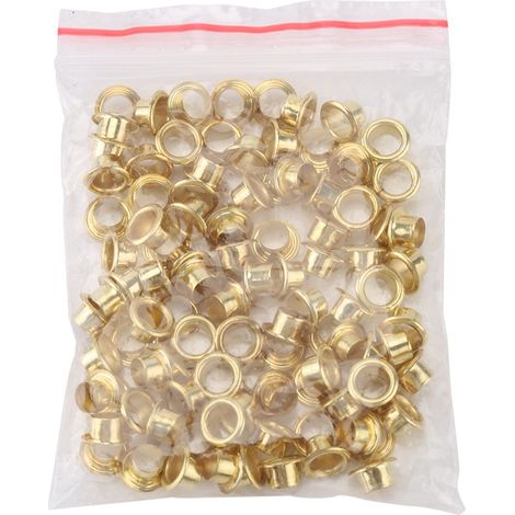 Pince à œillets et rivets avec 100 pièces œillets creux, poinçon et emporte-pièce pour ceinture, installation facile (1/5)