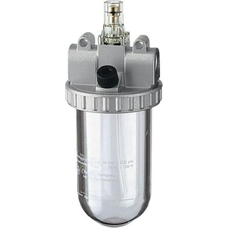 Riegler  Lubricador  de  neblina  Estándar  con  recipiente  de  policarbonato  BG  1  G  1/4  1.200  l/min  -  101014 (1/3)