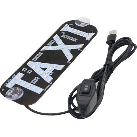 Accessoire d'éclairage pour taxi : haute performance, durabilité supérieure, 2 couleurs changeables (1/5)