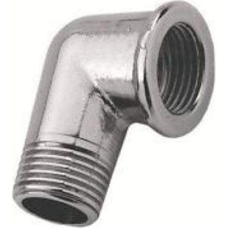 Codo 90° codo macho hembra cromo lÚcido smk-n0326 b