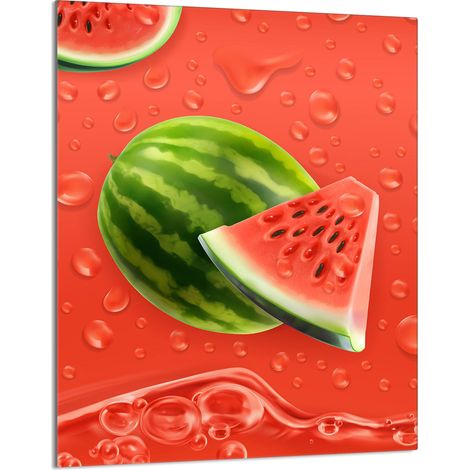 Glasschneidebrett 40x52 Wassermelone (1/5)