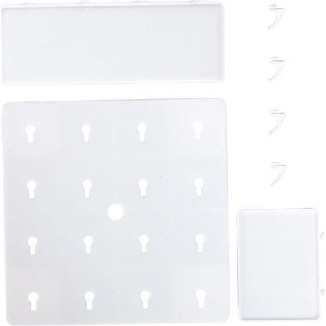 Series Stainless Steel Pegboards Home Organization Kit 3 (1/5)