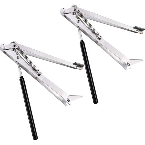 Randaco 2X Automatischer Fensteröffner 14 kg Hubkraft 45cm Öffnungshöhe stufenloser Öffnungswinkel Fensterheber Fenster