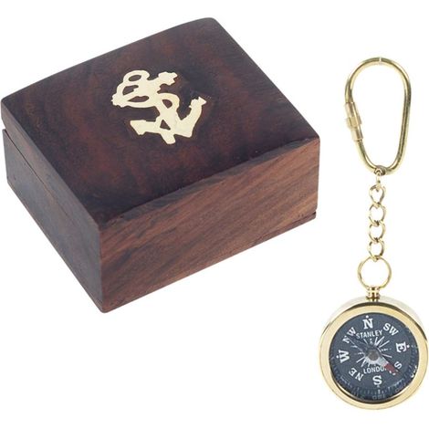 Signes Grimalt Décoration nautique Brown nautical kectic 7x7x4cm 58247