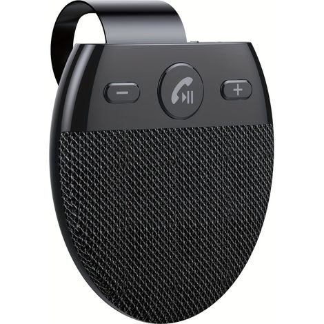 Wireless Car Vehicle Multiple Speakers Handsfree Speaking Car Kit Hands-free Speakerphone Hands Free Car Sun Visor Music Player with Mic Auto Power on by Car Door Vibration (1/5)