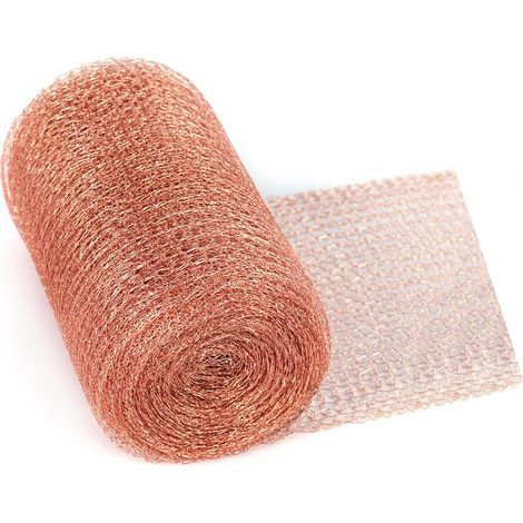 Filet Cuive Anti Limaces et Escagots 12.7 CM X 6 M,Filet Maille de Cuive,Gillage Anti Limaces et Escagots,Bande Cuive Escagot,Coppe Mesh,Baiee de Potection Jadin Anti ongeu (1/5)