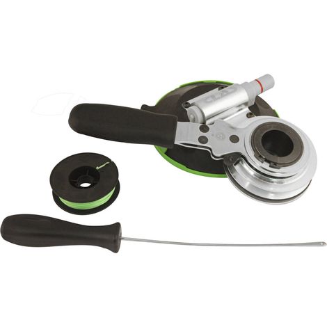 Clas – Découpe pare brise mono ventouse – Capacité de traction 200kg – Compatible fil nylon et acier – Système à cliquet pour découpe rapide (1/3)
