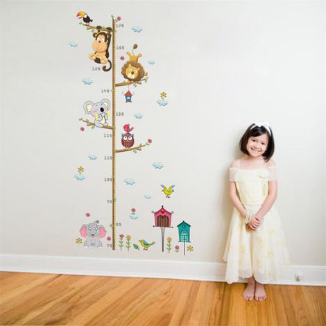 Singe, Éléphant, Lion, Taille Enfant, Sticker mural, Chambre d' (1/5)