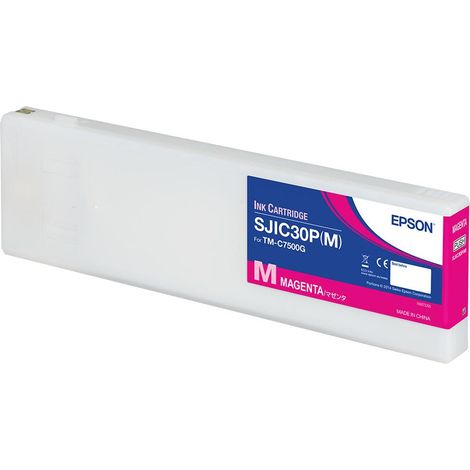 Cartuccia d'inchiostro originale Epson SJIC30P(M) Magenta per stampante ColorWorks C7500G (1/2)