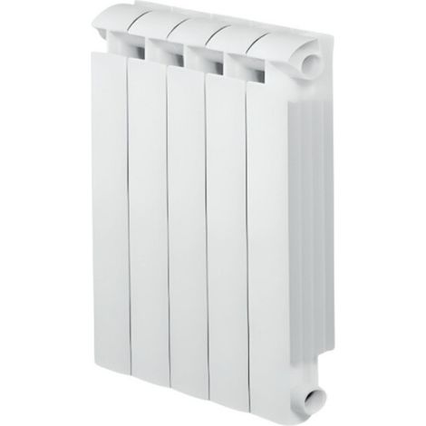 KLASS 700, stufa centrale a 5 elementi in alluminio fuso bianco da 740w (1/4)
