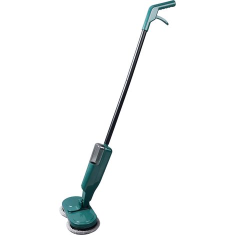 Serpillière électrique à batterie légère sans fil avec pulvérisateur d'eau pour parquet dalles marbre vert (1/5)