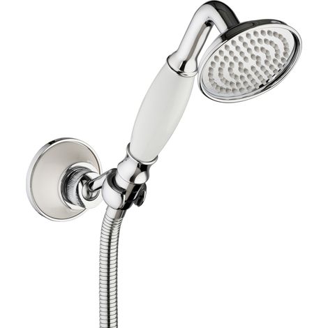 PaulGurkes Retro Handbrausenset Nostalgie Handbrause Brausehalter Duschschlauch (1/5)