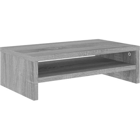 Maison Exclusive - Monitorständer Grau Sonoma 42x24x13 cm Holzwer