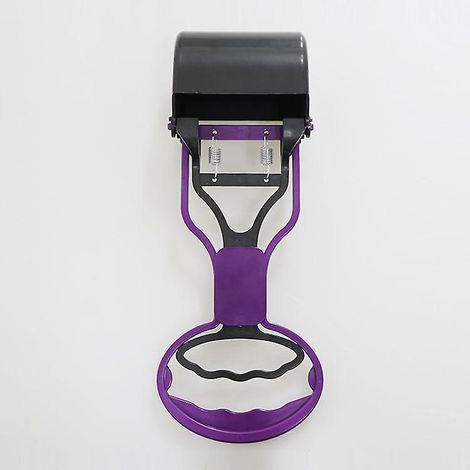 Ramasse-crottes pour animaux de compagnie, long, portable et durable, pour les déjections moyennes ou les petits chiens et chats, ramassage facile.