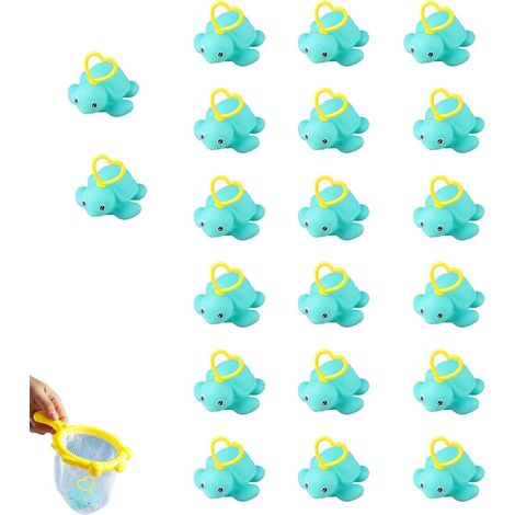 20-teiliges Enten-Angelspielzeug, schwimmendes Angelspielzeug für Schwimmbad und Badewanne (1/5)
