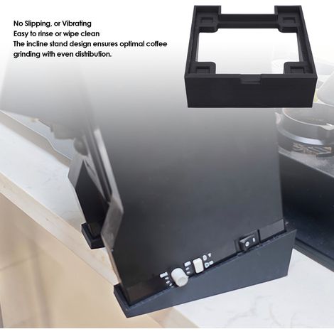 Ortviai Support incliné pour moulin à café Eureka Mignon – Base stable et réglable en PLA, gain de place (1/4)
