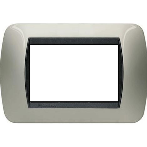 Placca Livinglight 3 Moduli Living Int ( Bticino Cod. L4803Tc ) (1/4)