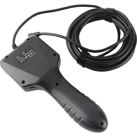 Endoscope industriel P100, écran 2,4 pouces, outil d'inspection automobile portatif, noir, lentille 8 mm + câble 5 m (1/5)