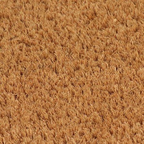 Maison Exclusive - Fußmatte Natur 50x80 cm Kokosfaser Getuftet