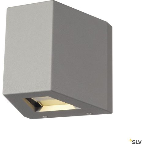 Applique extérieure OUT-BEAM UP/DOWN gris LED 18W 3000K IP44 - SLV - 229664 (1/5)