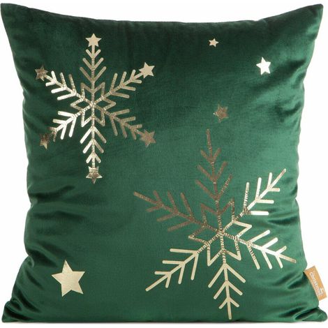 Funda de almohada navideña 237 45x45 cm verde (1/4)