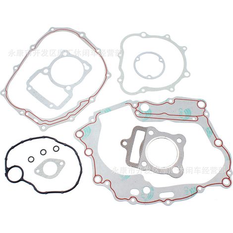 Motorcycle parts repair kit for Honda CG125CC engine gaskets and cylinder head gaskets. (1/4)