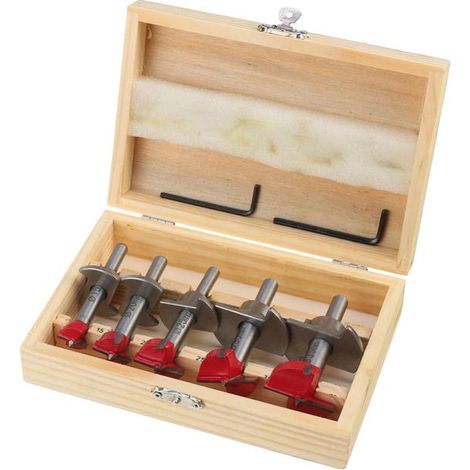Forstner Mèche à bois réglable, 15-35mm foret à charnière pour le travail du bois