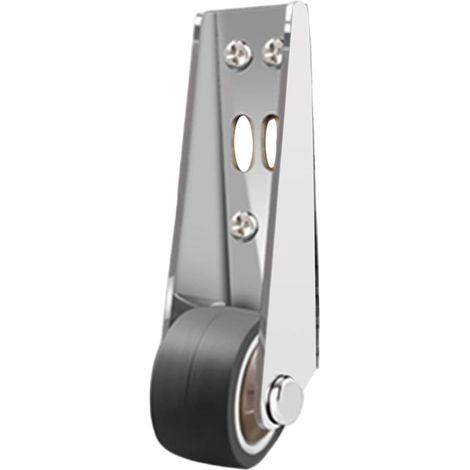 Roulette de portail, roue de support porte retombante en caoutchouc thermoplastique, petite roulette directionnelle avec vis pour portail jardin en bois, clôture jardin (1/5)