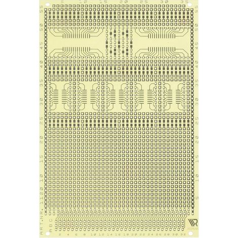 RADEMACHER WR-TYP 1120 VK C-1120-EP - PEDANA EPOSSIDICA, 160 X 100 MM, 35 M, PASSO 2,54 MM, 1 PEZZO (1/2)