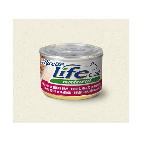 Life Gatto, Ricette in Lattina 150gr Pollo e Fegato (1/5)