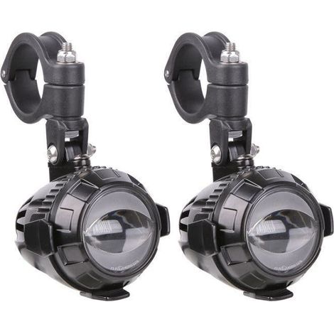Fari aggiuntivi LED con supporto paraurti Lumitec MS1 Fari supplementari ECE 12V incluso cavo di collegamento
