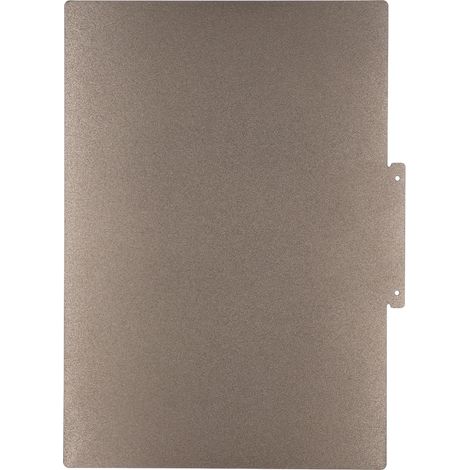 Plaque de construction d'imprimante 3D, 254x368MM, épaisseur 0.5MM, plate-forme d'impression double face pour Raise3d E2 (1/5)