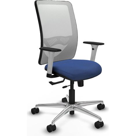 Silla de oficina piqueras y crespo Zulema blanco espuma alta densidad (1/2)