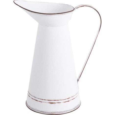 Pot De Fleurs Rustique en Métal Vintage pour Plantes Succulentes Et Décoration De Bureau Maison Jardinière Élégante pour Ambiance Chaleureuse (1/5)