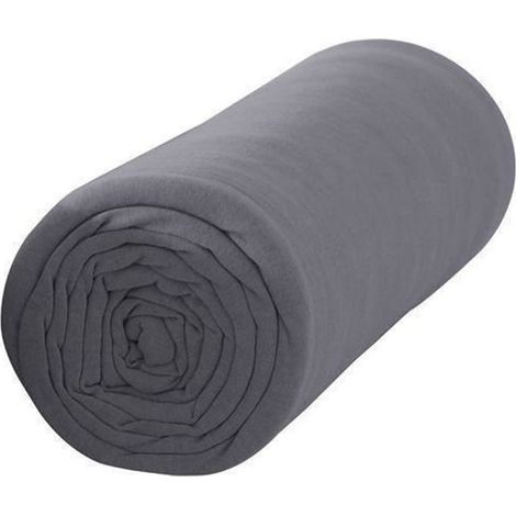 Drap housse 140 x 190 cm 100% coton 57 fils - Canon de fusil - Livraison gratuite (1/5)