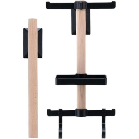 Rangement pour Équipement De Cyclisme,Portant de Stockage Gain de Place Porte-Chaussures Cyclisme pour Lunettes Chaussures Compteur de Vitesse Maison Garage Intérieur Appartement Abri (1/5)