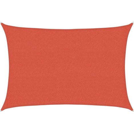 Sonnensegel 160 g/m² Terracotta-Rot 2,5x3,5 m HDPE vidaXL (1/5)