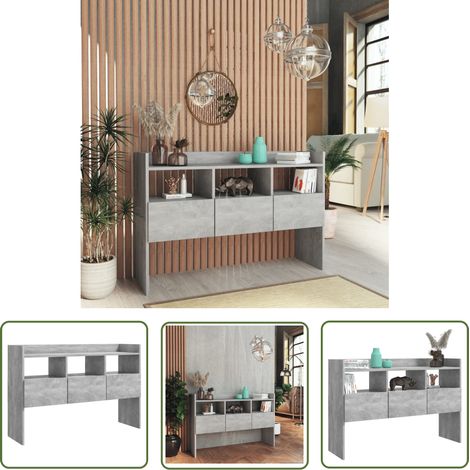 Buffet Gris béton 105x30x70 (1/5)