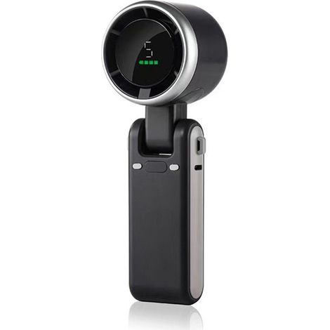 Ventilateur Pliant Turbo 2025 - Puissant, Portable à Main/Suspendu au Cou - Idéal pour Extérieur et Bureau - Libre les Mains