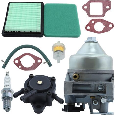 Kit Carburatore per Tagliaerba Honda GCV190, ADEFOL Incluso Filtro Aria, Guarnizioni, Candela e Pompa Carburante, 9 in 1 (1/4)