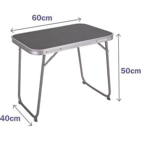Table Piable Marbueno Gris 60 x 40 x 50 cm