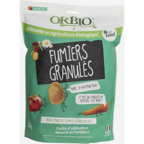 Fumier granule 2kg OrBIO