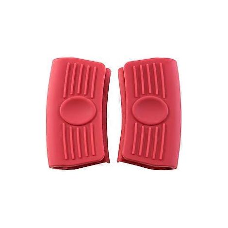 Silikon-Griffhalterung für verschiedene Pfannen und Töpfe, flexible, geruchsneutrale, weiche Silikon-Topfgriffüberzüge mit rutschfester Oberfläche und ergonomischem Design