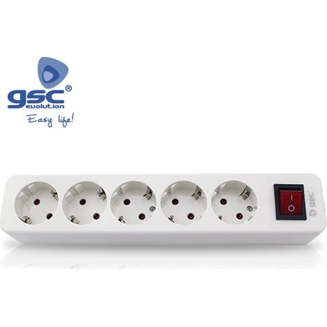 Mega 5-Stecker mit mehreren Basen + Akku-Schalter GSC 000800228