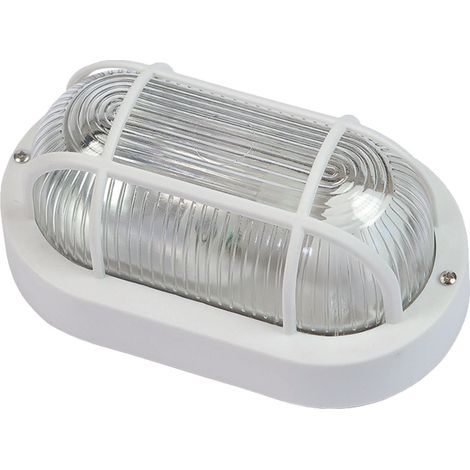 Brixo Deckenbeleuchtung Ovaler Außenanwendungshöhe 17 cm - white (1/2)