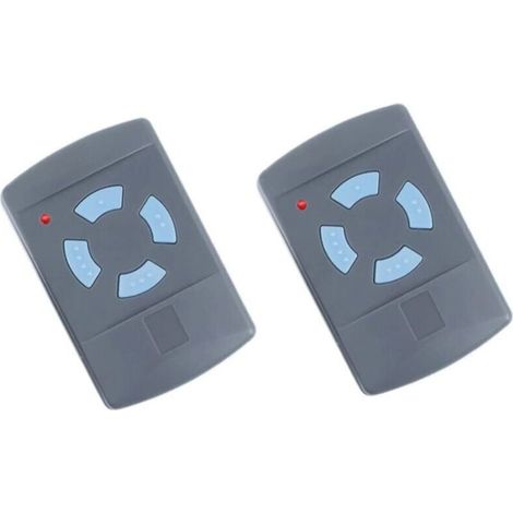 2PACK Télécommande de Garage Sdre HSM4 868 MHz avec 4 Boutons Couleur Bleue Remplacer Les émetteurs Hormann 868 MHz HS4 HSM2 HSP4 868 HS1 868 Tubauto HSM4 868 Tubauto HS4 868Fréquence (1/4)