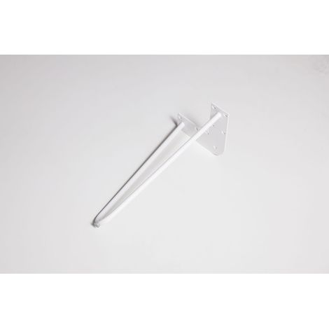 Dieda Bankgestell Hairpin weiß Maße (L x B x H)  420 x 180 x 59 mm Tischbeine